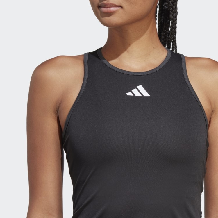 Regata De Tênis Preta Adidas Club