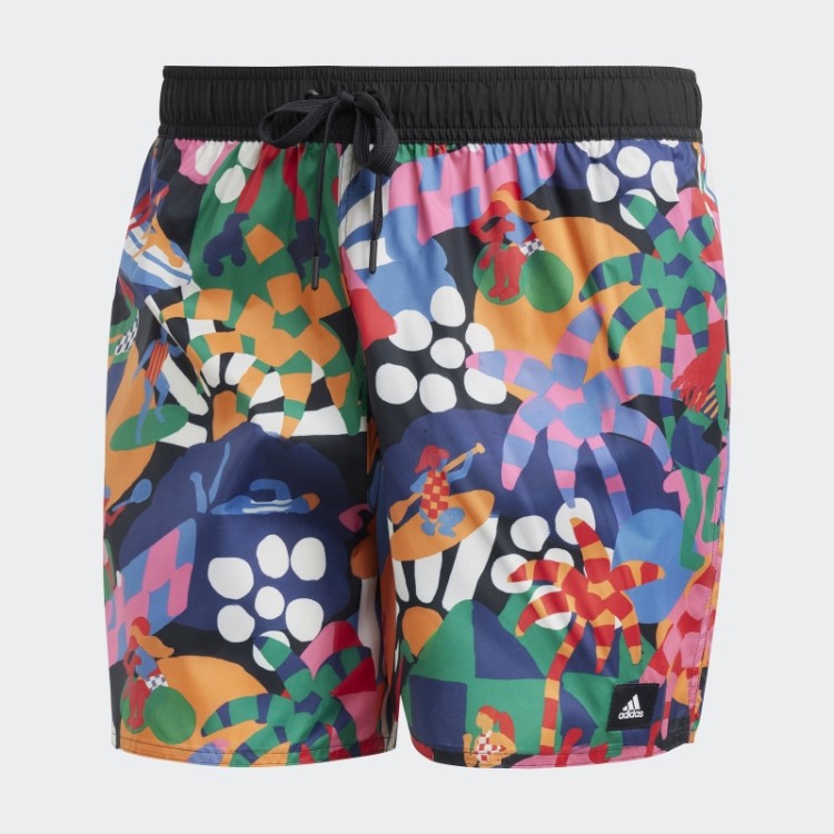 Calção De Banho Adidas X Farm Preto (gênero Neutro) Quente
