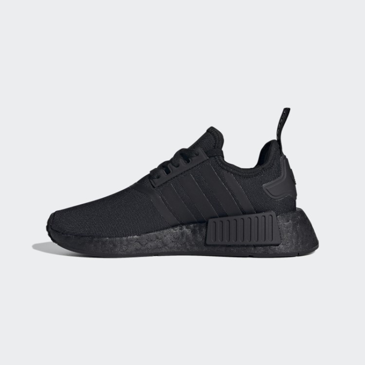Sapatos Pretos Adidas Nmd-r1 Da Moda