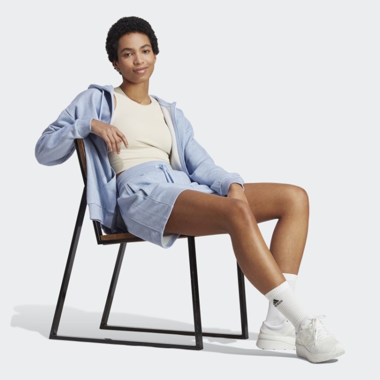 Shorts Adidas Blue Dawn All Szn French Terry Fashion