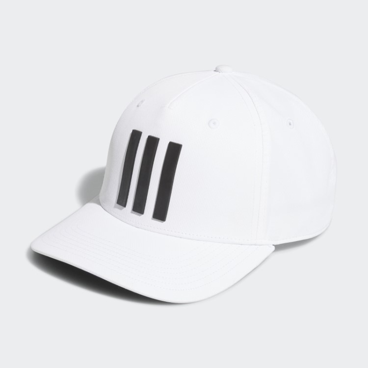 Boné Branco Da Turnê Com As Três Listras Adidas