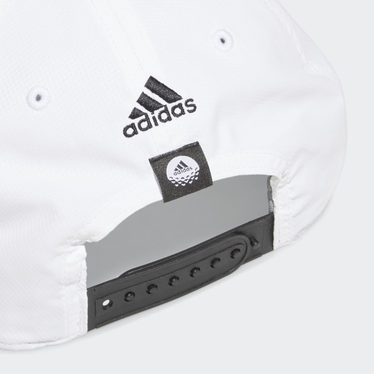 Boné Branco Da Turnê Com As Três Listras Adidas