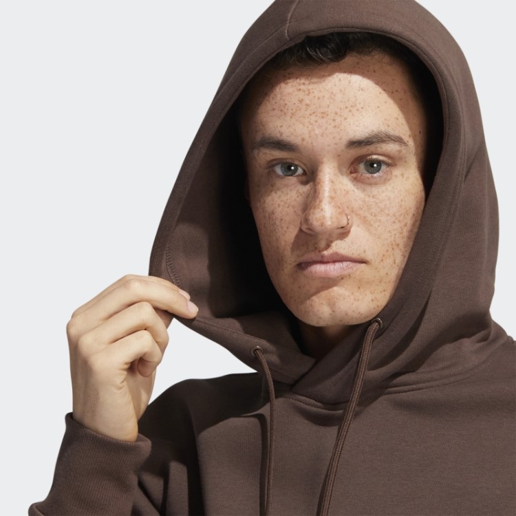 Moletom Adidas Marrom Com Capuz Shmoofoil Pintado (gênero Neutro)