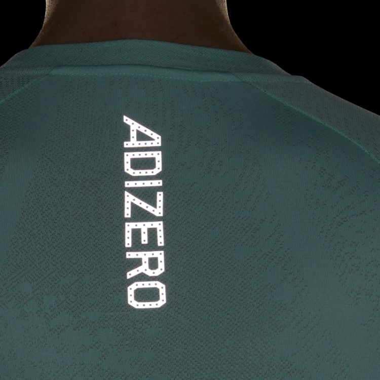 Adidas Adizero Blusinha De Manga Comprida Verde