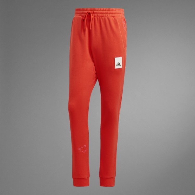Calça Jogger Vermelha Adidas Dia Dos Namorados