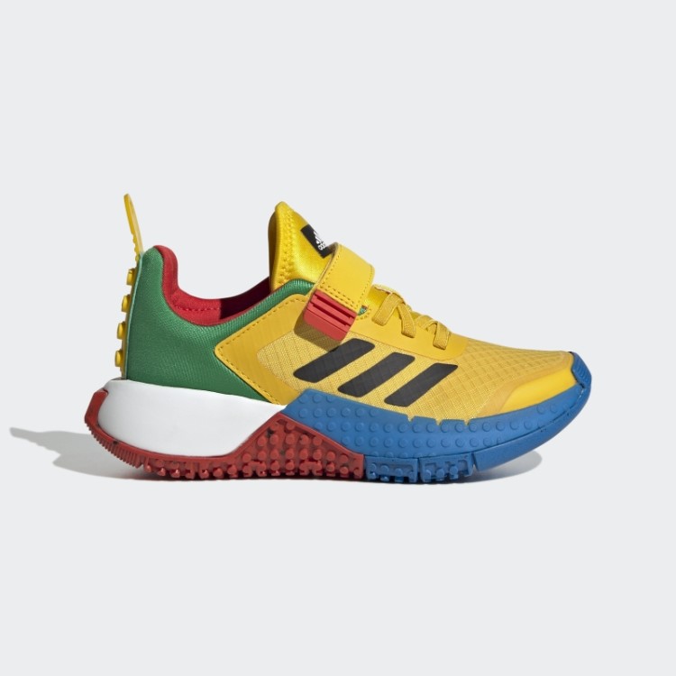 Adidas Dna X Lego Elastic Lace And Top Strap Shoes Hot Eqt Amarelo