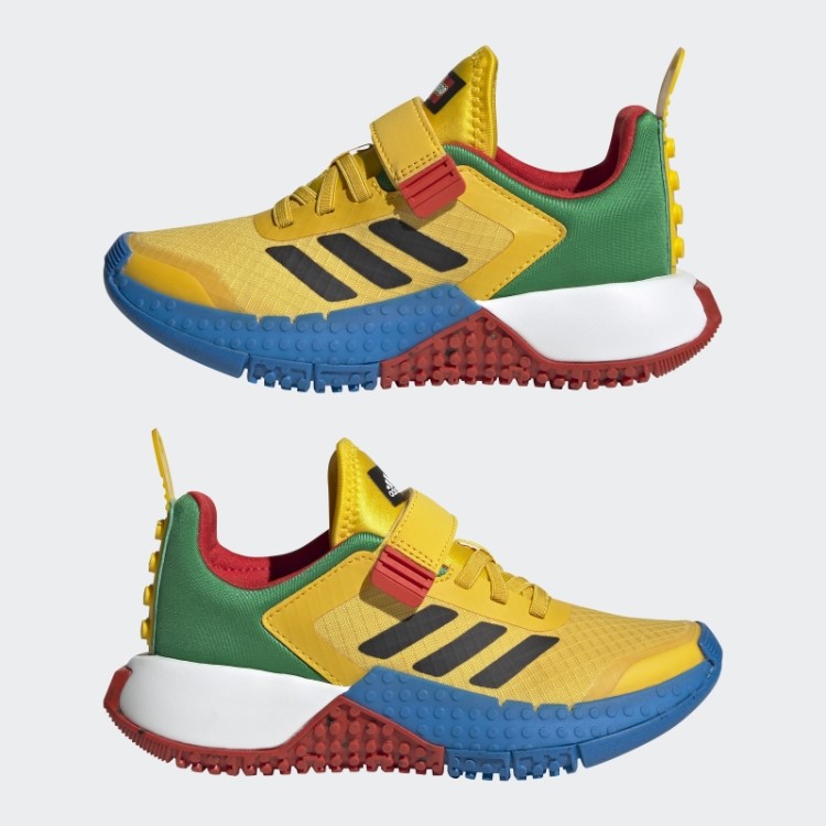 Adidas Dna X Lego Elastic Lace And Top Strap Shoes Hot Eqt Amarelo