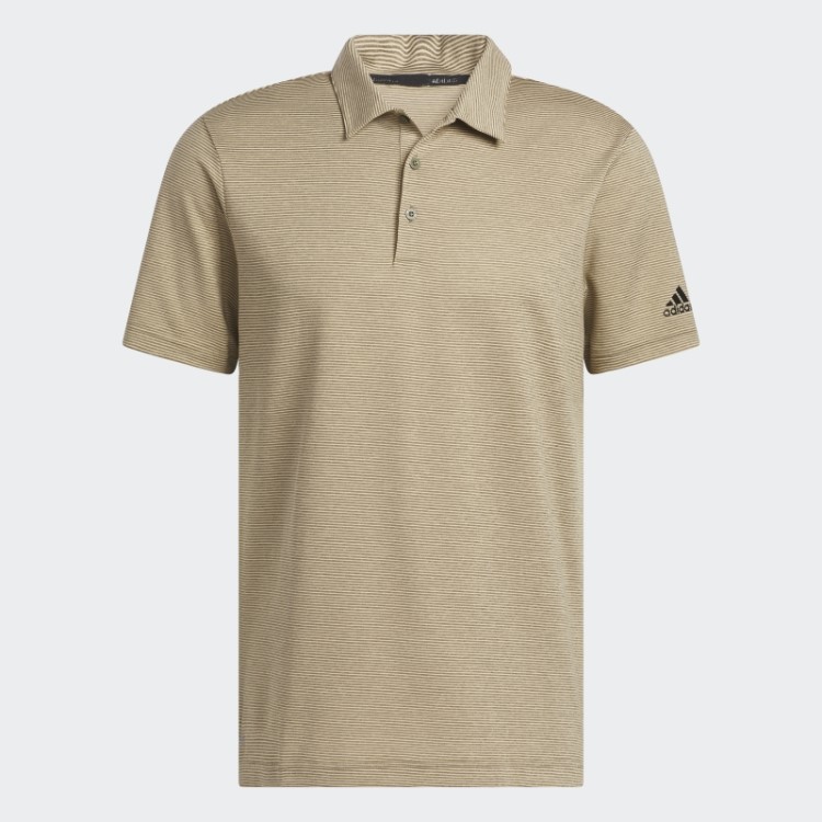 Adidas Camisa Polo Listrada Otomana Verde-oliva