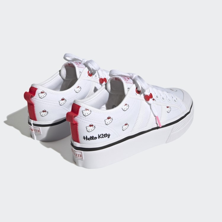 Sapato Plataforma Adidas Nizza Moda Preta
