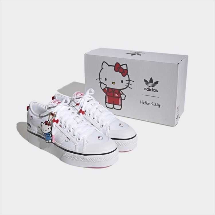 Sapato Plataforma Adidas Nizza Moda Preta