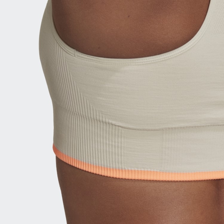 Sutiã De Lã Merino De Corrida De Alumínio Sem Costura De Suporte Médio Adidas