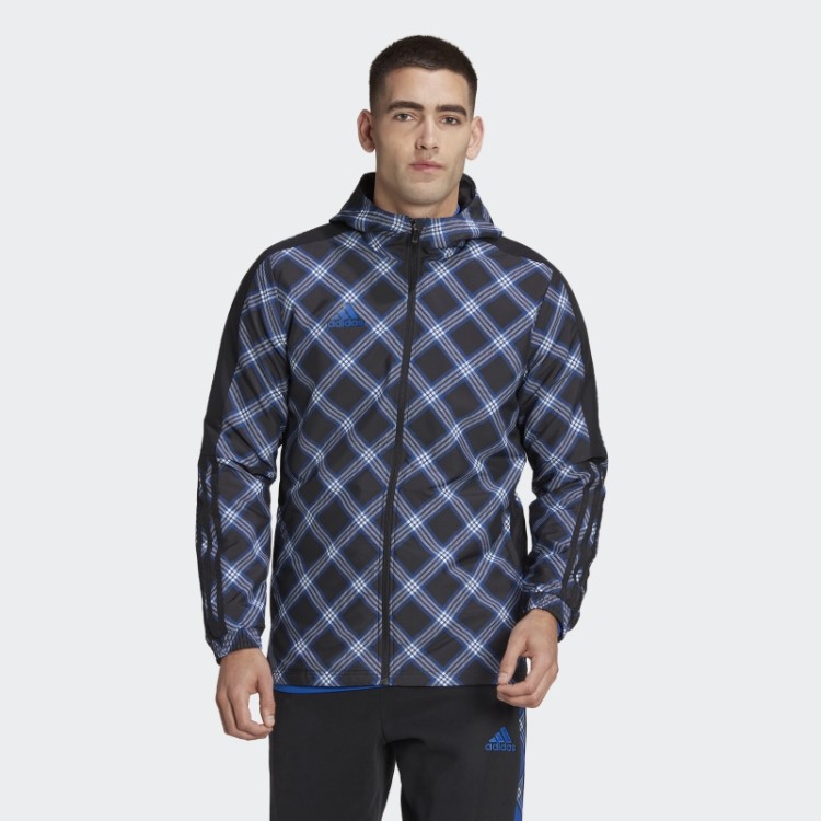 Blusão De Inverno Adidas Tiro Azul Royal