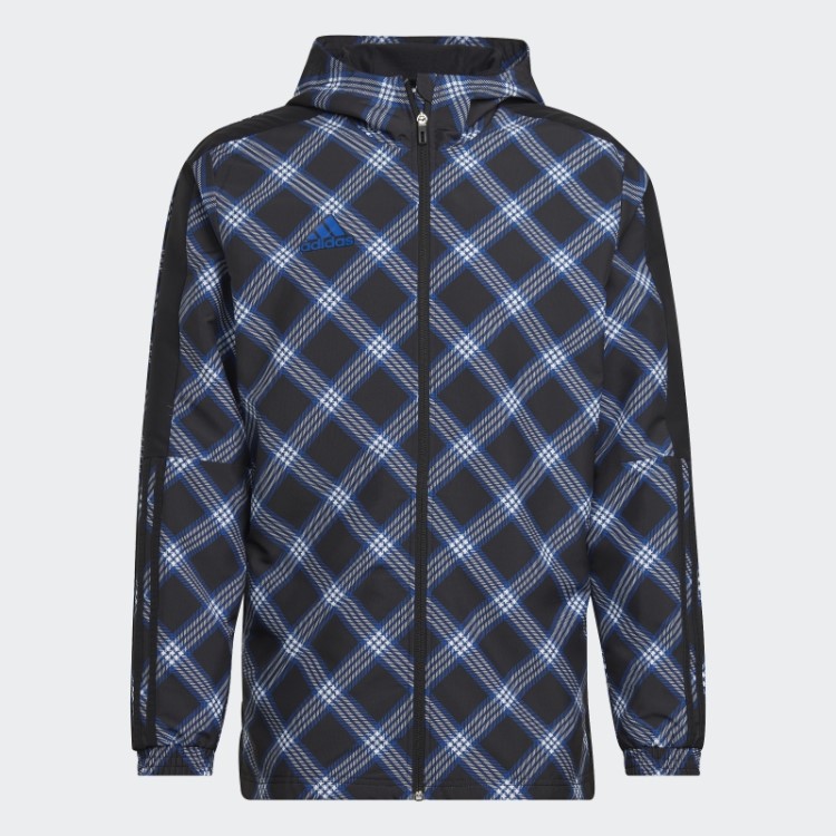 Blusão De Inverno Adidas Tiro Azul Royal