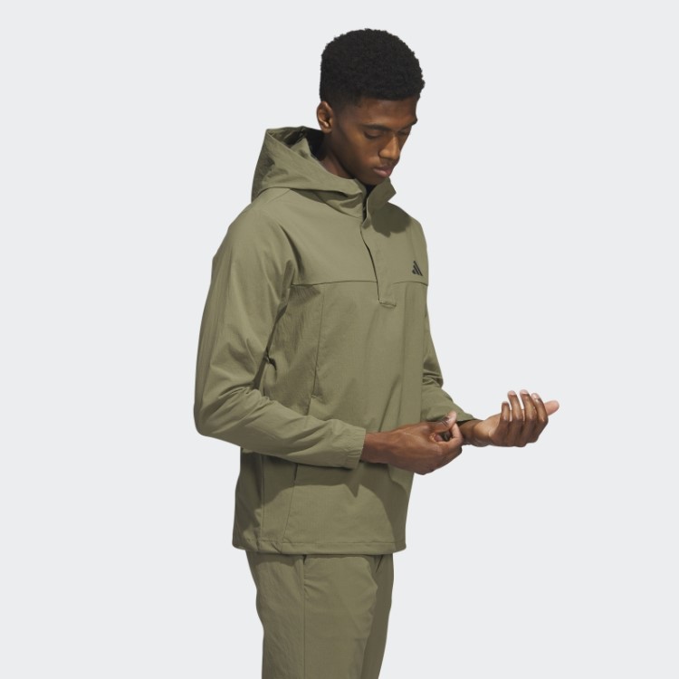 Moletom Com Capuz De Golfe Ripstop 1/4 Zip Adidas