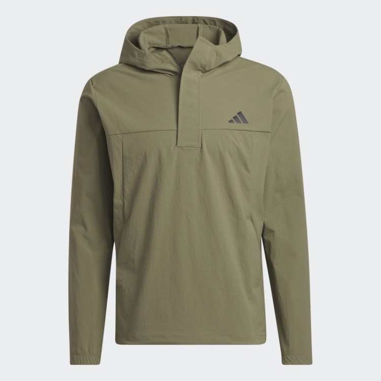 Moletom Com Capuz De Golfe Ripstop 1/4 Zip Adidas