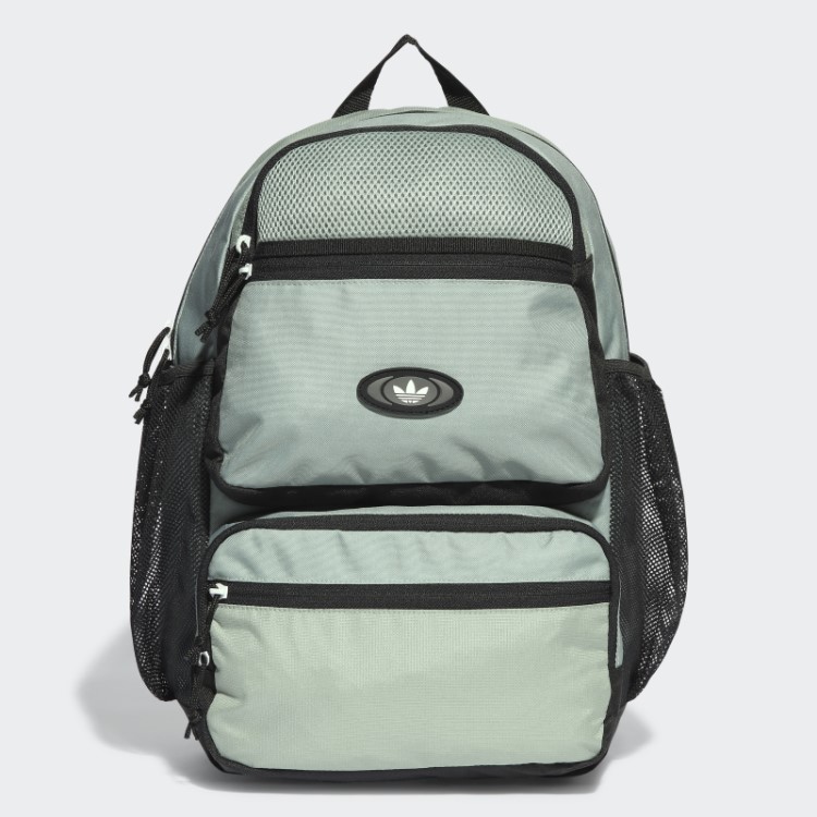 Bolsa Rekive Top-loader Verde Prateada Da Adidas Rekive