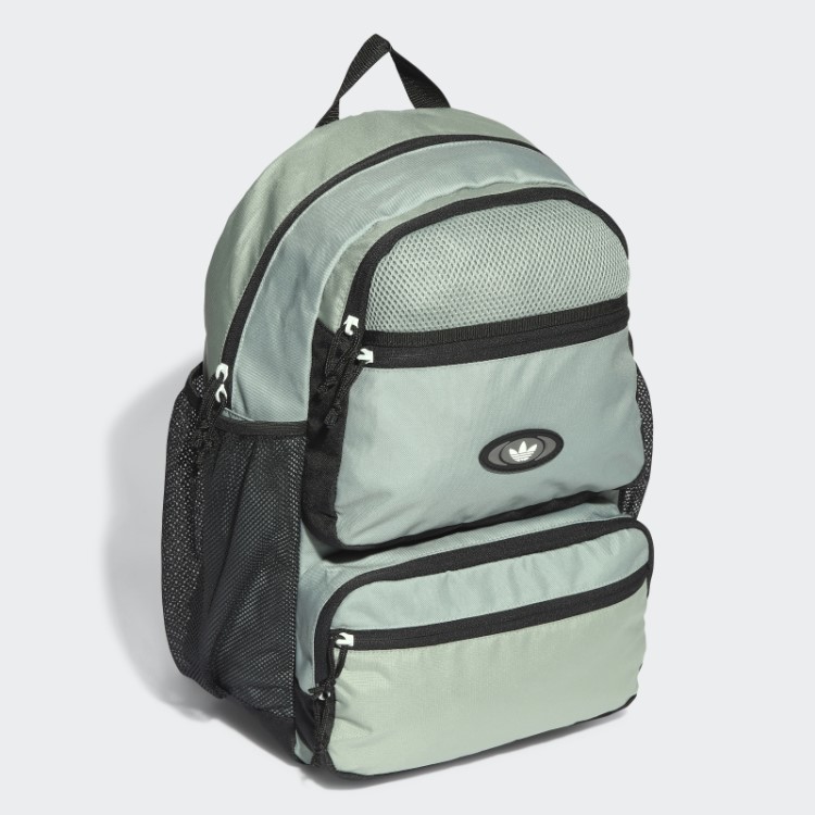 Bolsa Rekive Top-loader Verde Prateada Da Adidas Rekive