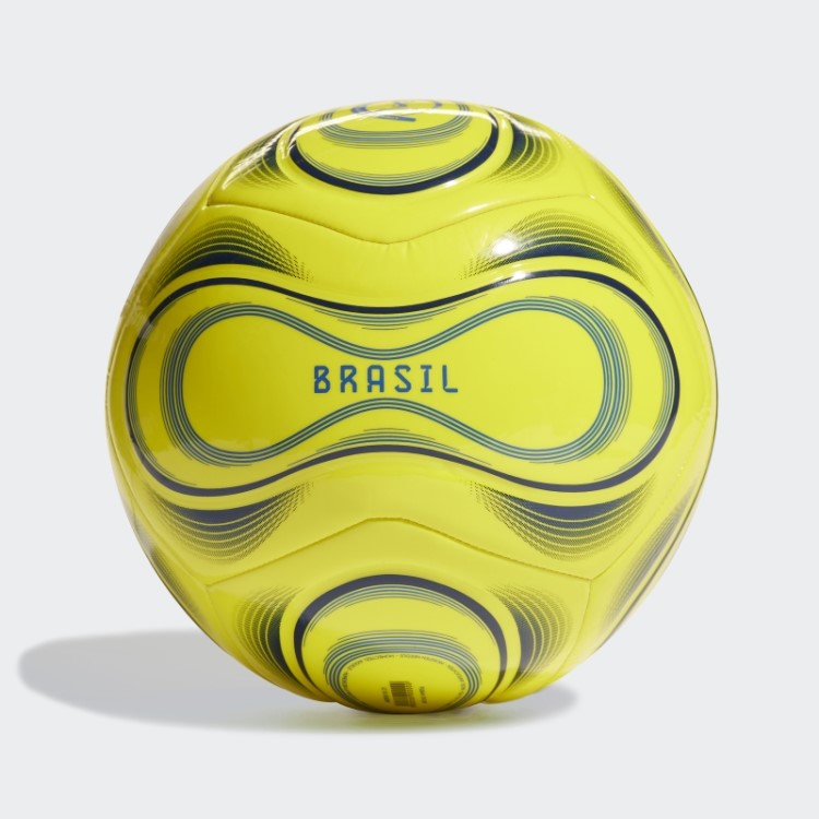 Bola Amarela Adidas Brasil Clube