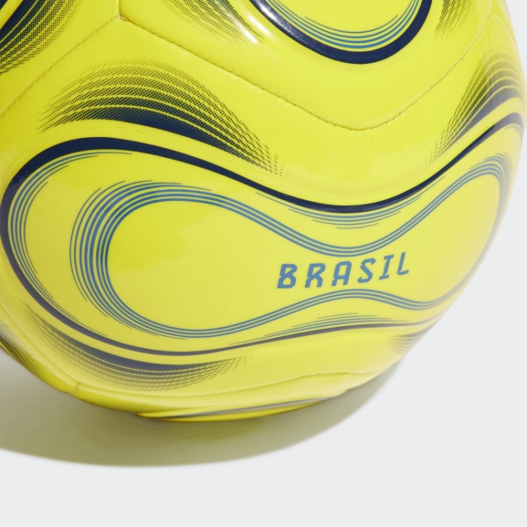 Bola Amarela Adidas Brasil Clube