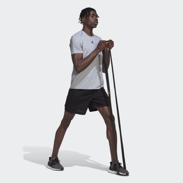 Camiseta De Treino Hiit Prata Adidas