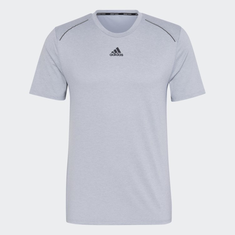 Camiseta De Treino Hiit Prata Adidas