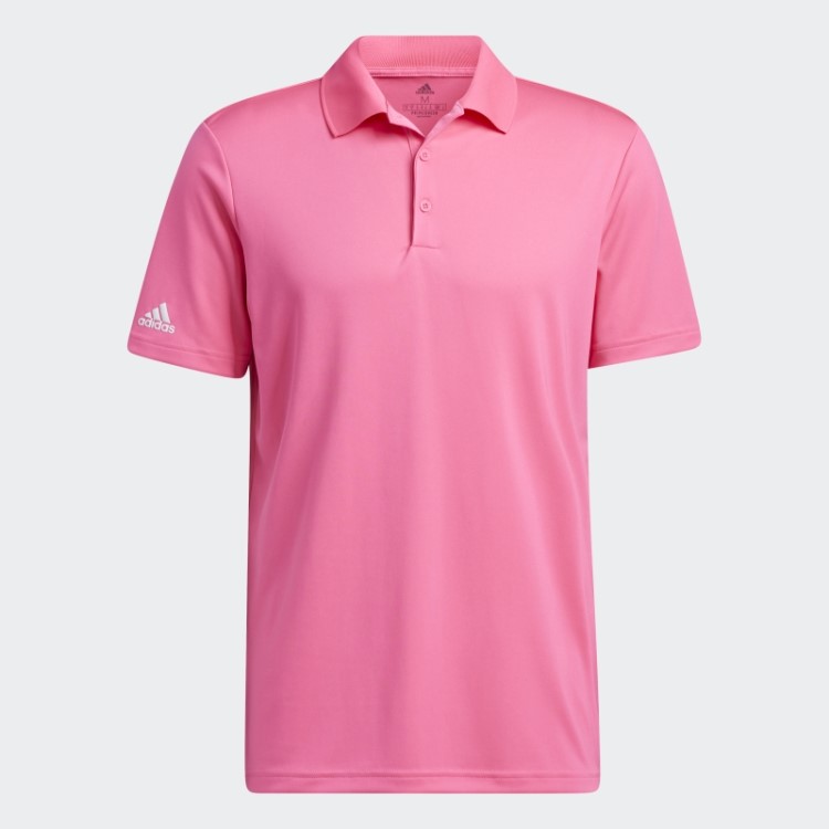Camisa Polo Rosa Primegreen Performance Adidas