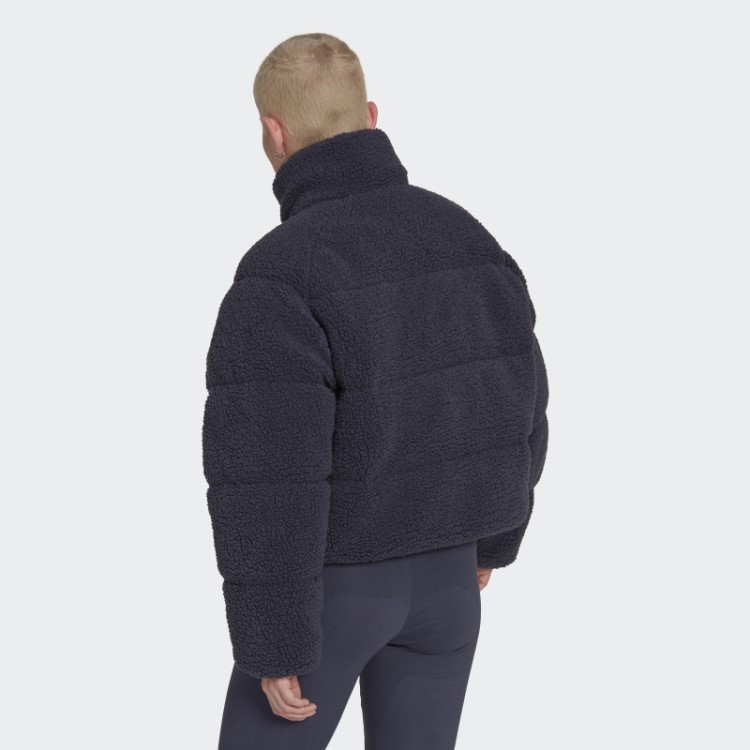 Jaqueta Puffer Azul Marinho Adidas