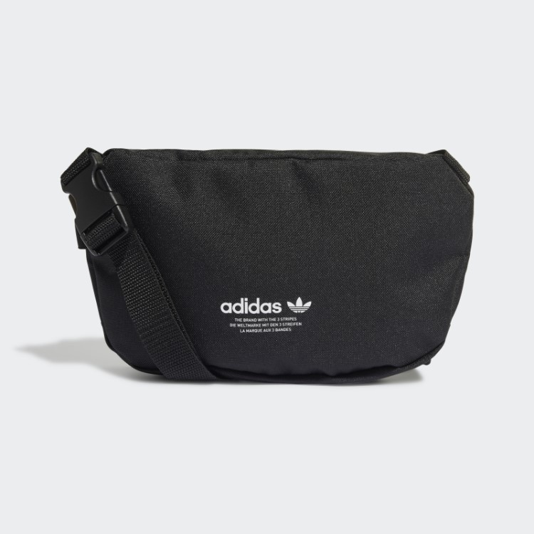 Bolsa De Cintura Hiperreal Adidas Preta