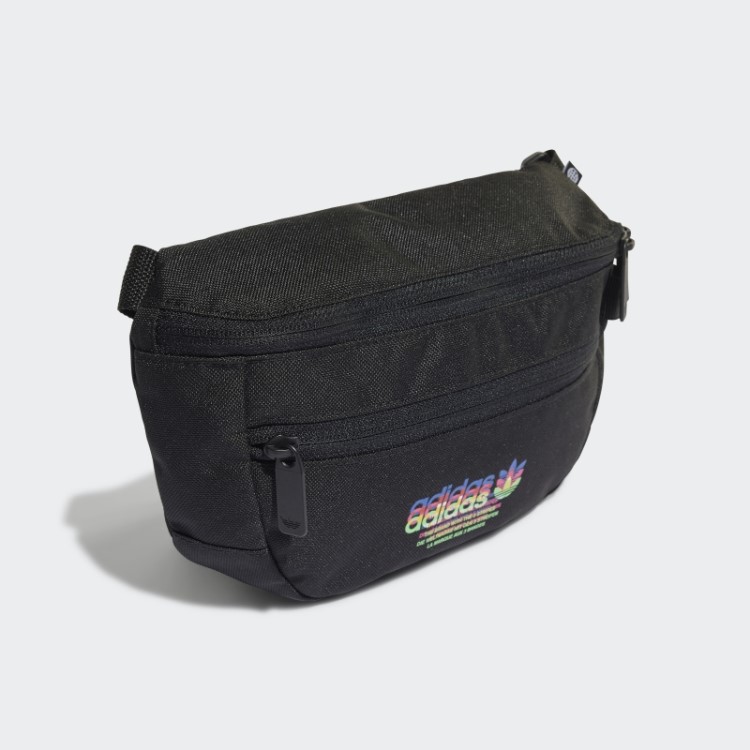 Bolsa De Cintura Hiperreal Adidas Preta