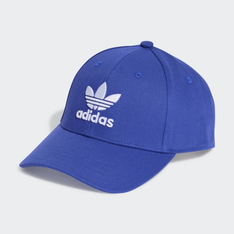 Boné De Beisebol Azul Adidas Trefoil