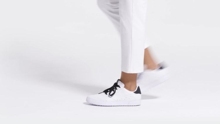Tênis De Golfe Adicross Retrô Feminino Adidas Branco