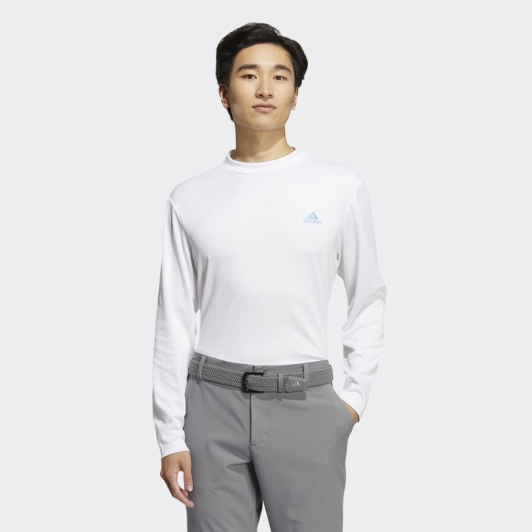 Branca Feita Para Ser Refeita Camisa De Manga Longa Gola Alta Adidas