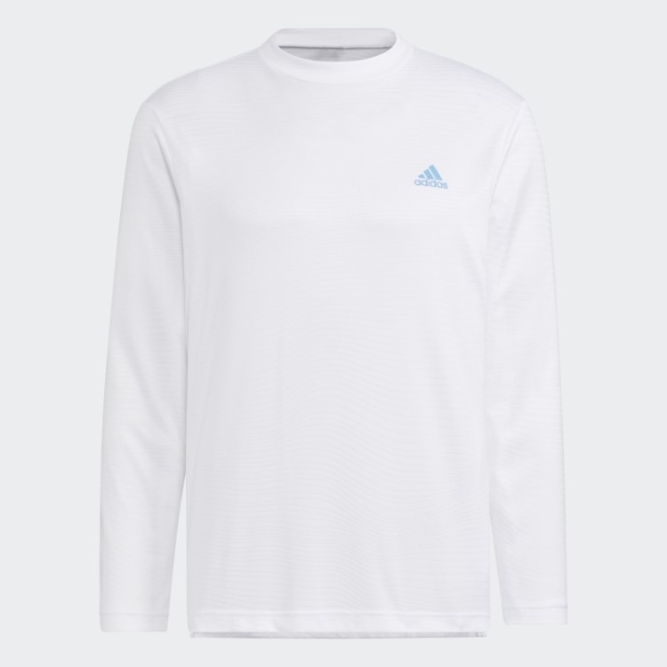 Branca Feita Para Ser Refeita Camisa De Manga Longa Gola Alta Adidas