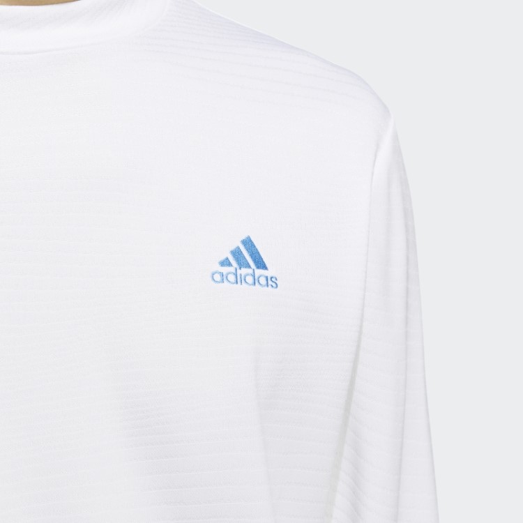 Branca Feita Para Ser Refeita Camisa De Manga Longa Gola Alta Adidas