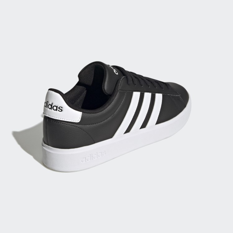 Tênis Preto Adidas Grand Court Cloudfoam Comfort