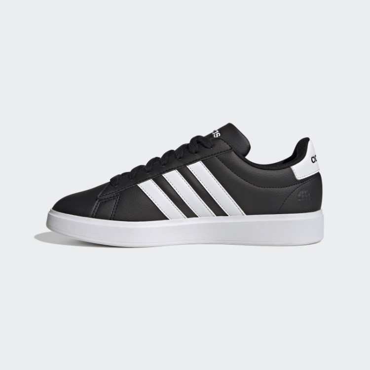 Tênis Preto Adidas Grand Court Cloudfoam Comfort