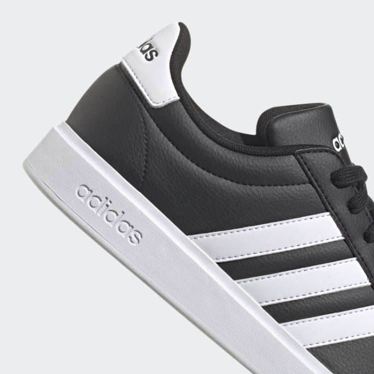 Tênis Preto Adidas Grand Court Cloudfoam Comfort