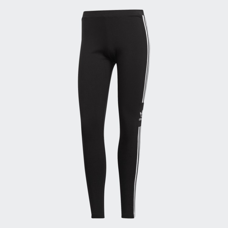 Meia Calça Trefoil Adidas Black Fashion