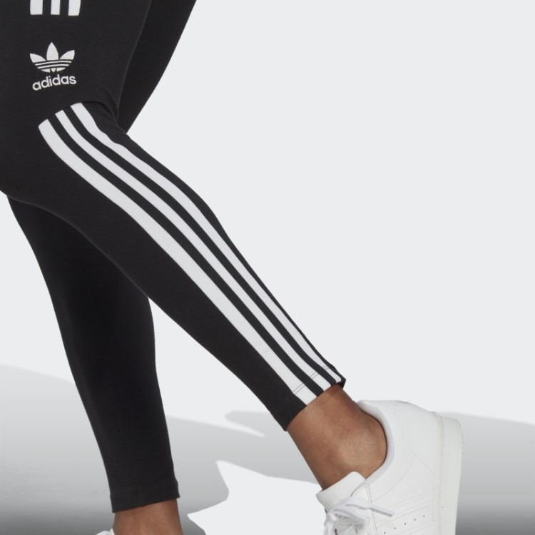 Meia Calça Trefoil Adidas Black Fashion