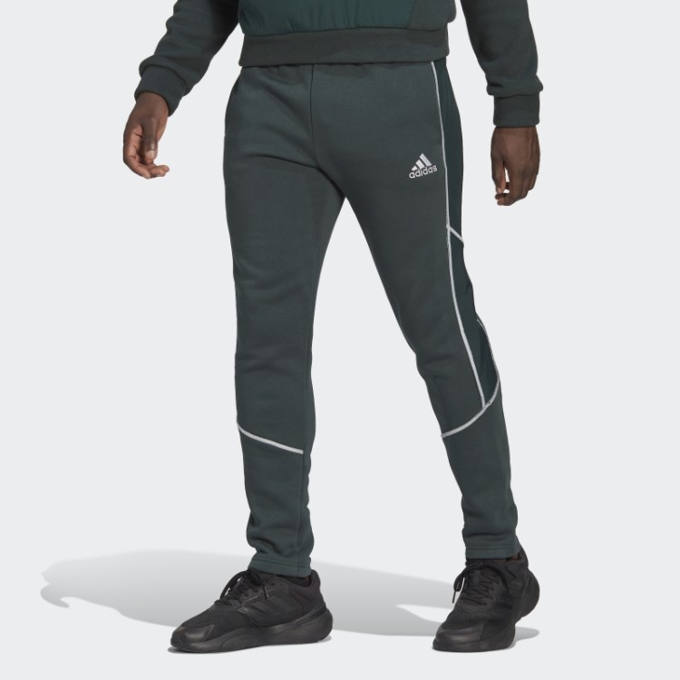 Calças De Lã Essenciais Que Refletem No Escuro Verde Adidas
