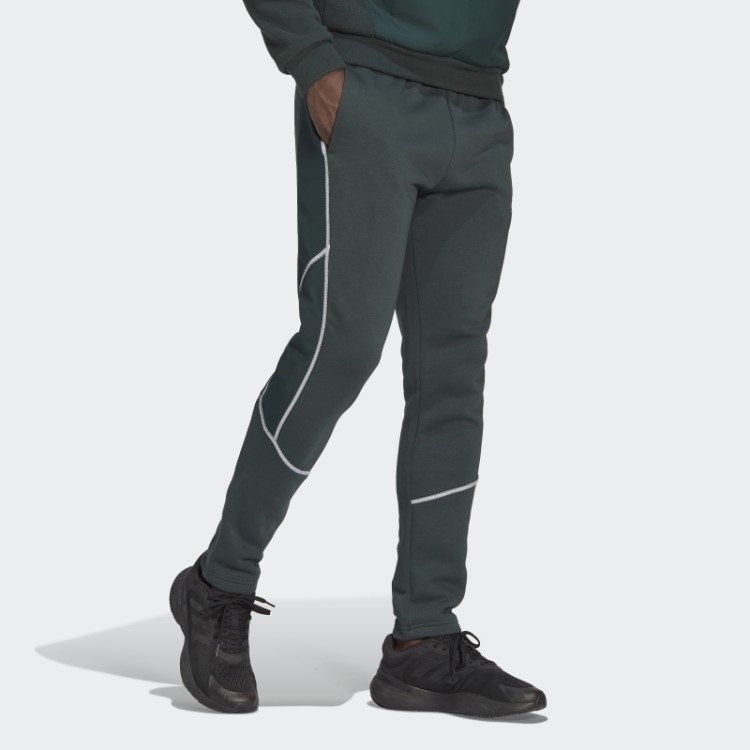 Calças De Lã Essenciais Que Refletem No Escuro Verde Adidas