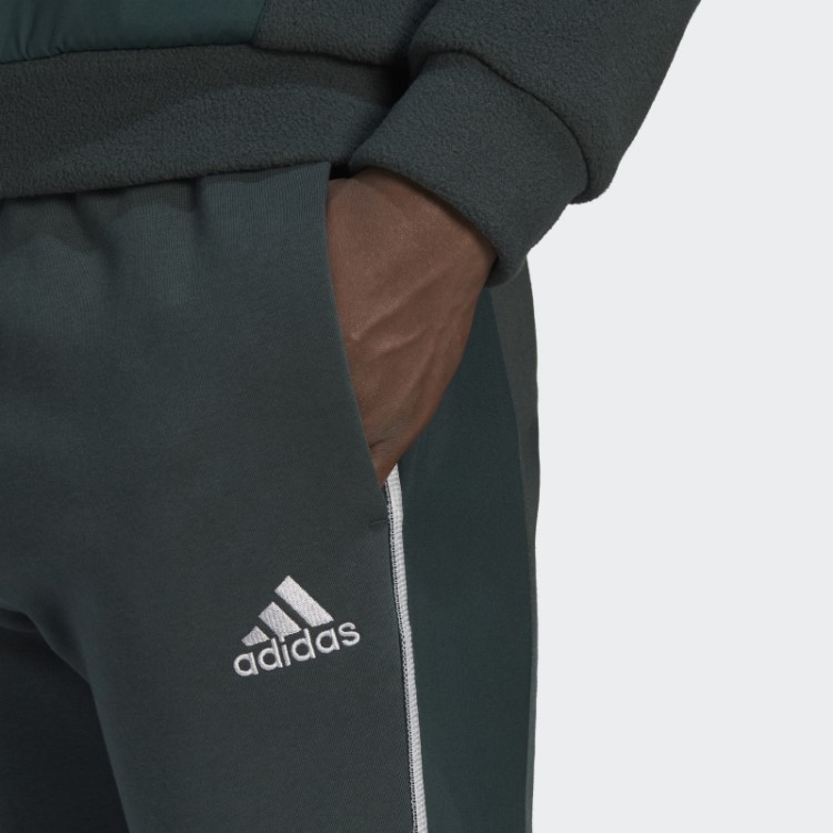 Calças De Lã Essenciais Que Refletem No Escuro Verde Adidas