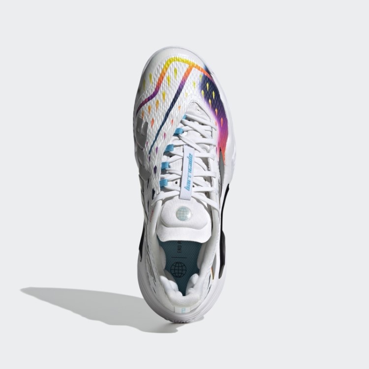 Tênis Adidas Barricade Prata