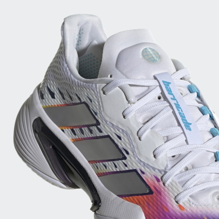 Tênis Adidas Barricade Prata