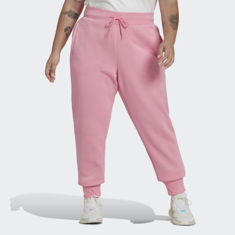 Calça Jogger Slim De Lã Adidas Adicolor Essentials Rosa (tamanho Grande)