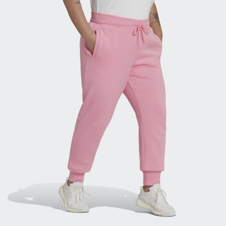 Calça Jogger Slim De Lã Adidas Adicolor Essentials Rosa (tamanho Grande)