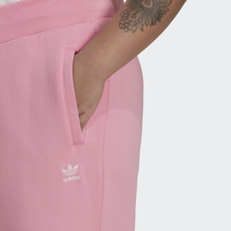 Calça Jogger Slim De Lã Adidas Adicolor Essentials Rosa (tamanho Grande)