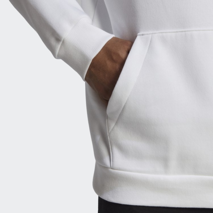 Moletom French Terry Com Estampa Camuflada Adidas White Essentials
