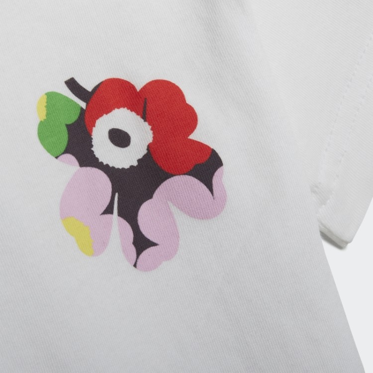 Conjunto De Meia-calça De Verão Adidas X Marimekko Fashion Branco