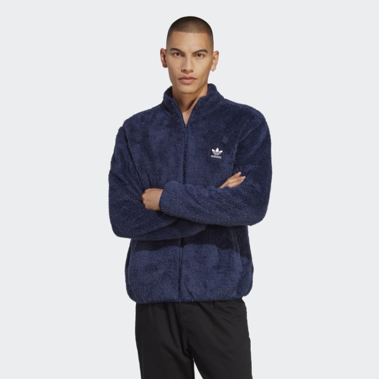Essentials+ Jaqueta De Lã Fofa Night Indigo Adidas